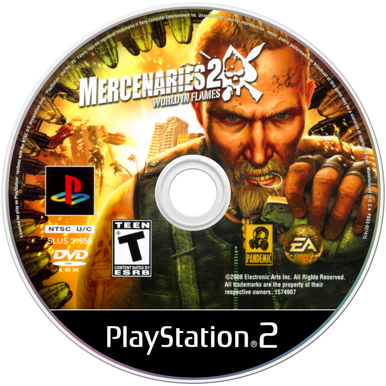 Mercenaries 2 World in Flames media 4 for Playstation 2